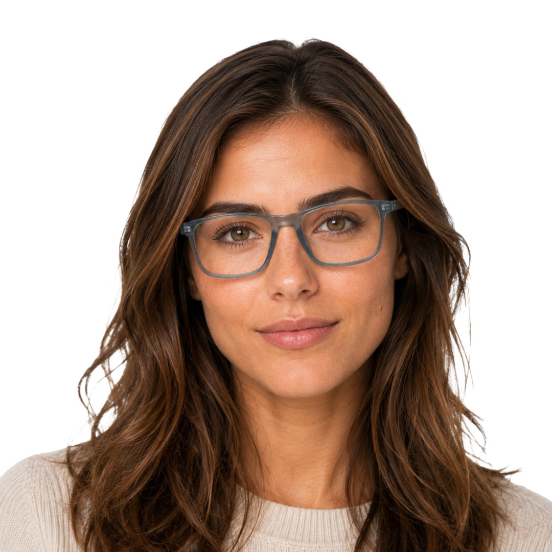Rectangular Acetate Prescription Eyeglasses | OS JJ Frame 3240-zoom-60