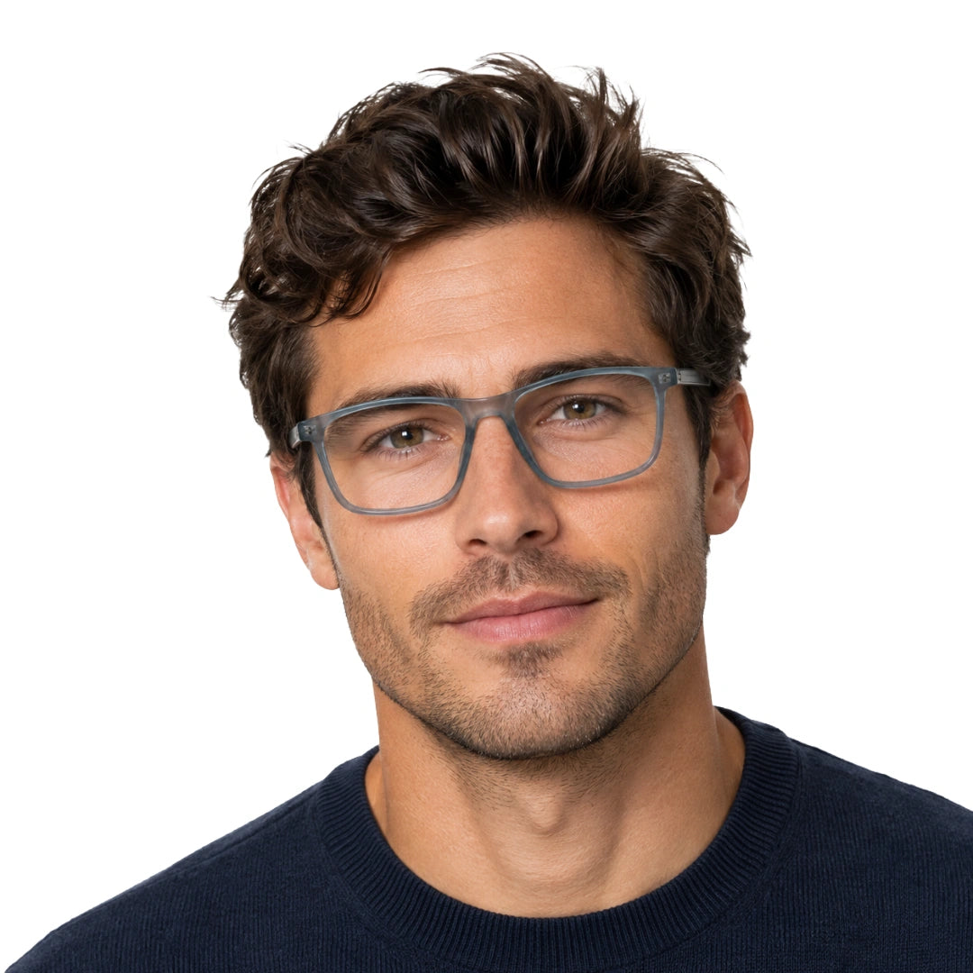 Rectangular Acetate Prescription Eyeglasses | OS JJ Frame 3240-zoom-61