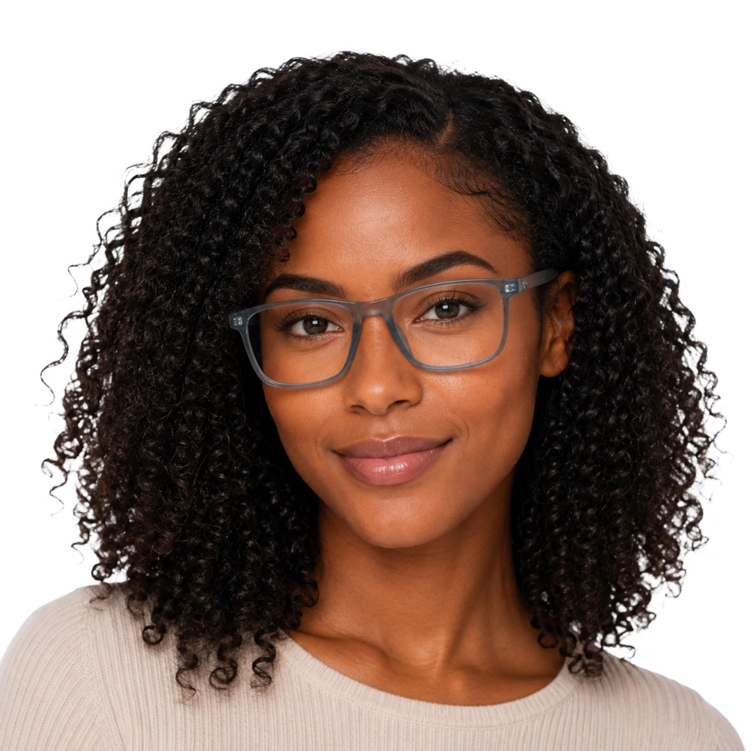 Rectangular Acetate Prescription Eyeglasses | OS JJ Frame 3240-63