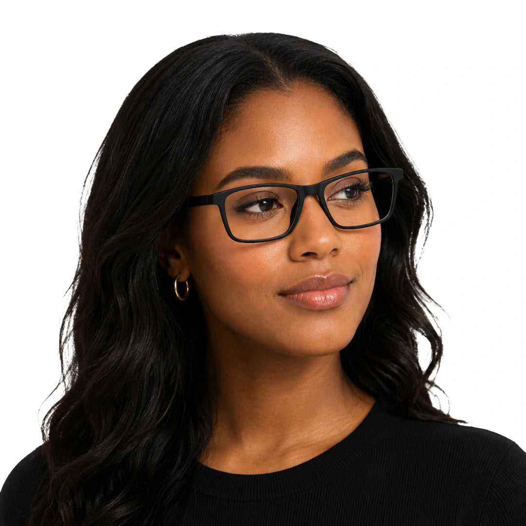 Rectangular Acetate Prescription Eyeglasses | OS JJ Frame 3240-zoom-15