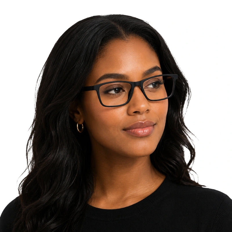 Rectangular Acetate Prescription Eyeglasses | OS JJ Frame 3240-zoom-