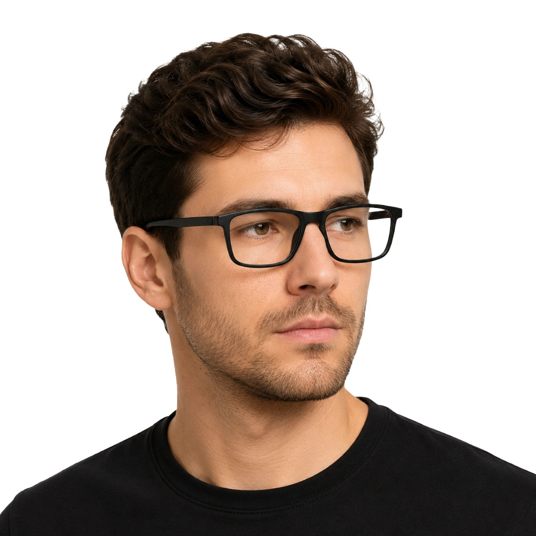 Rectangular Acetate Prescription Eyeglasses | OS JJ Frame 3240-zoom-17