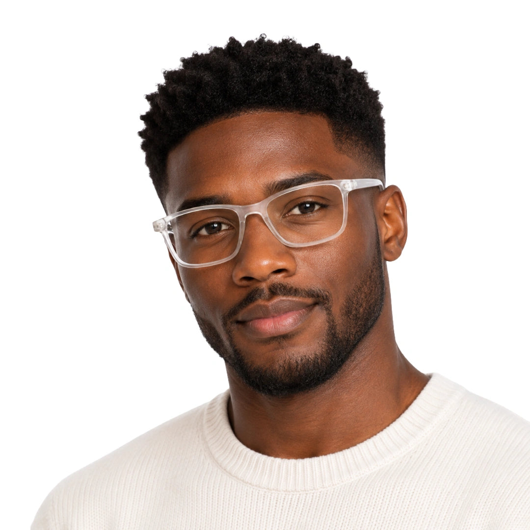 Rectangular Acetate Prescription Eyeglasses | OS JJ Frame 3240-zoom-70