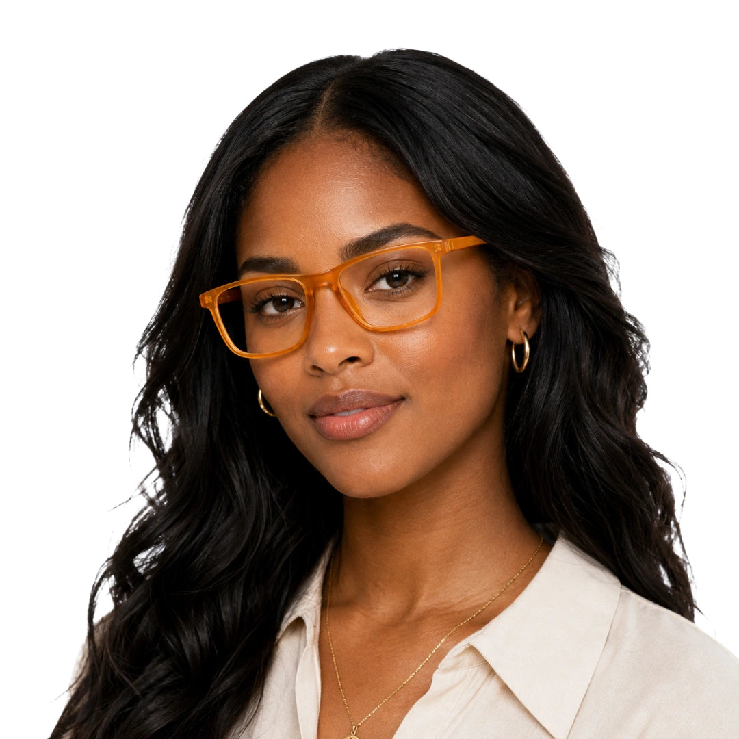 Rectangular Acetate Prescription Eyeglasses | OS JJ Frame 3240-35