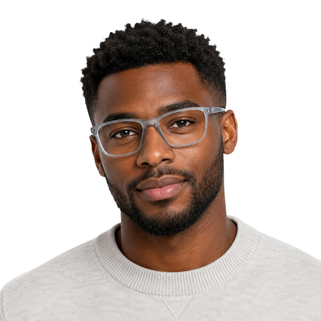 Rectangular Acetate Prescription Eyeglasses | OS JJ Frame 3240-45