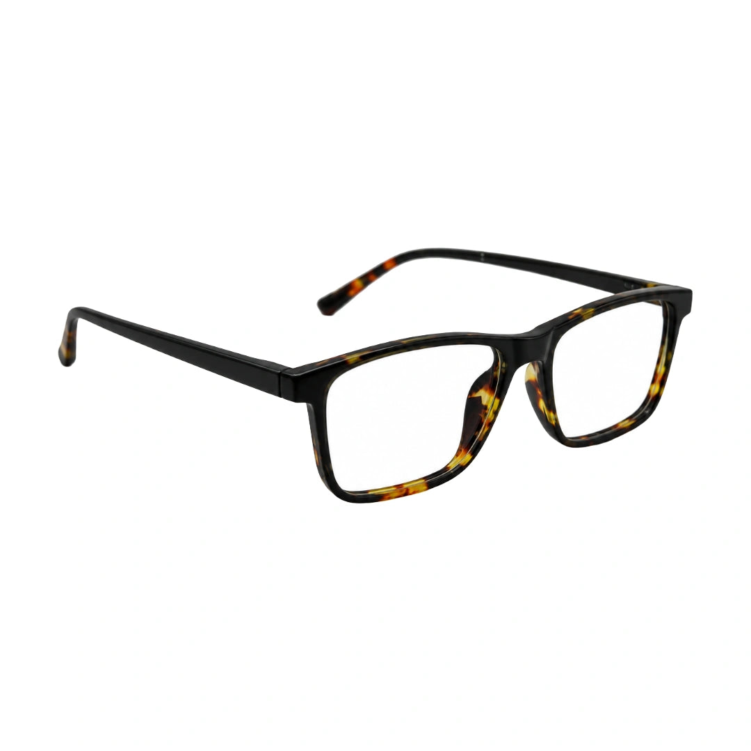 Rectangular Acetate Prescription Eyeglasses | OS JJ Frame 3240-5