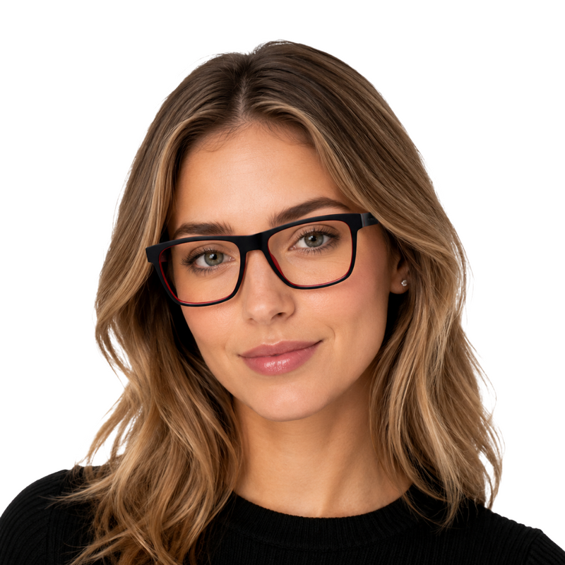 OS JJ Frames 3243 – Rectangular Prescription Eyeglasses-zoom-