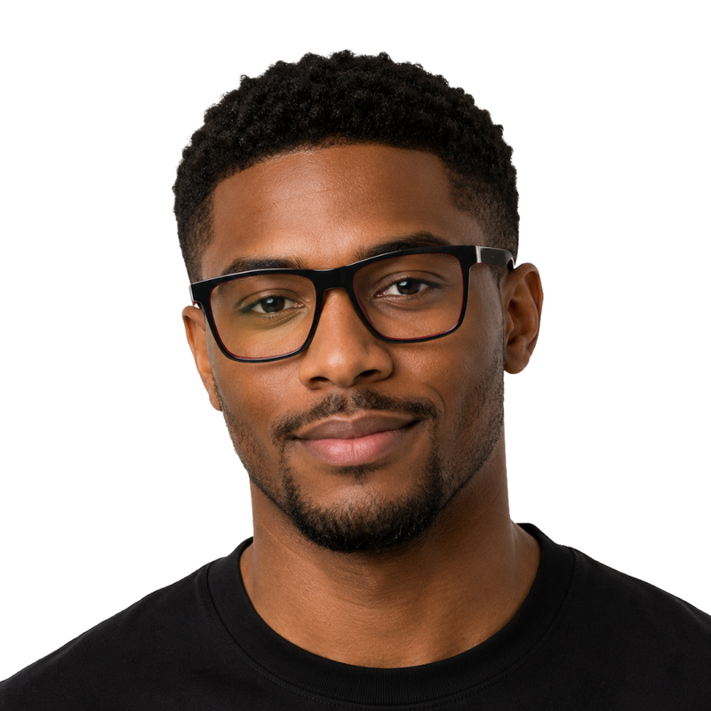 OS JJ Frames 3243 – Rectangular Prescription Eyeglasses-zoom-