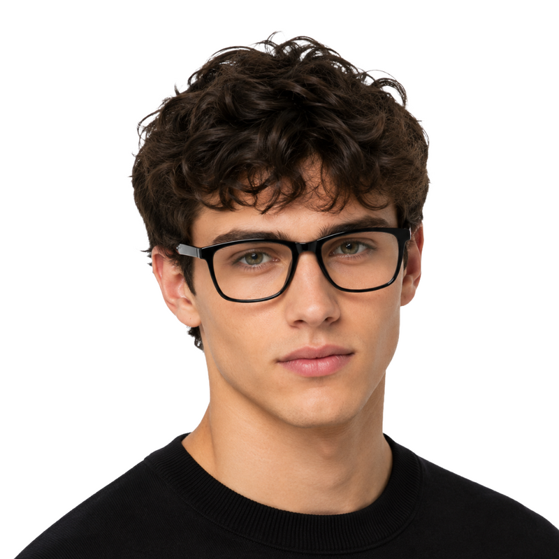 OS JJ Frames 3243 – Rectangular Prescription Eyeglasses-zoom-