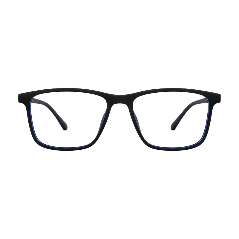 OS JJ 3253 Rectangle Eyeglasses – Lightweight Prescription Frames for Men & Women-zoom-