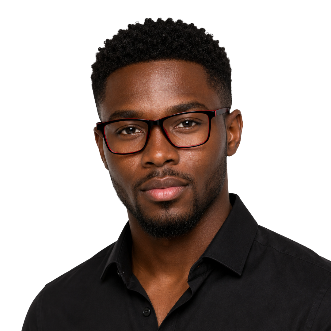 OS JJ 3253 Rectangle Eyeglasses – Lightweight Prescription Frames for Men & Women-zoom-63