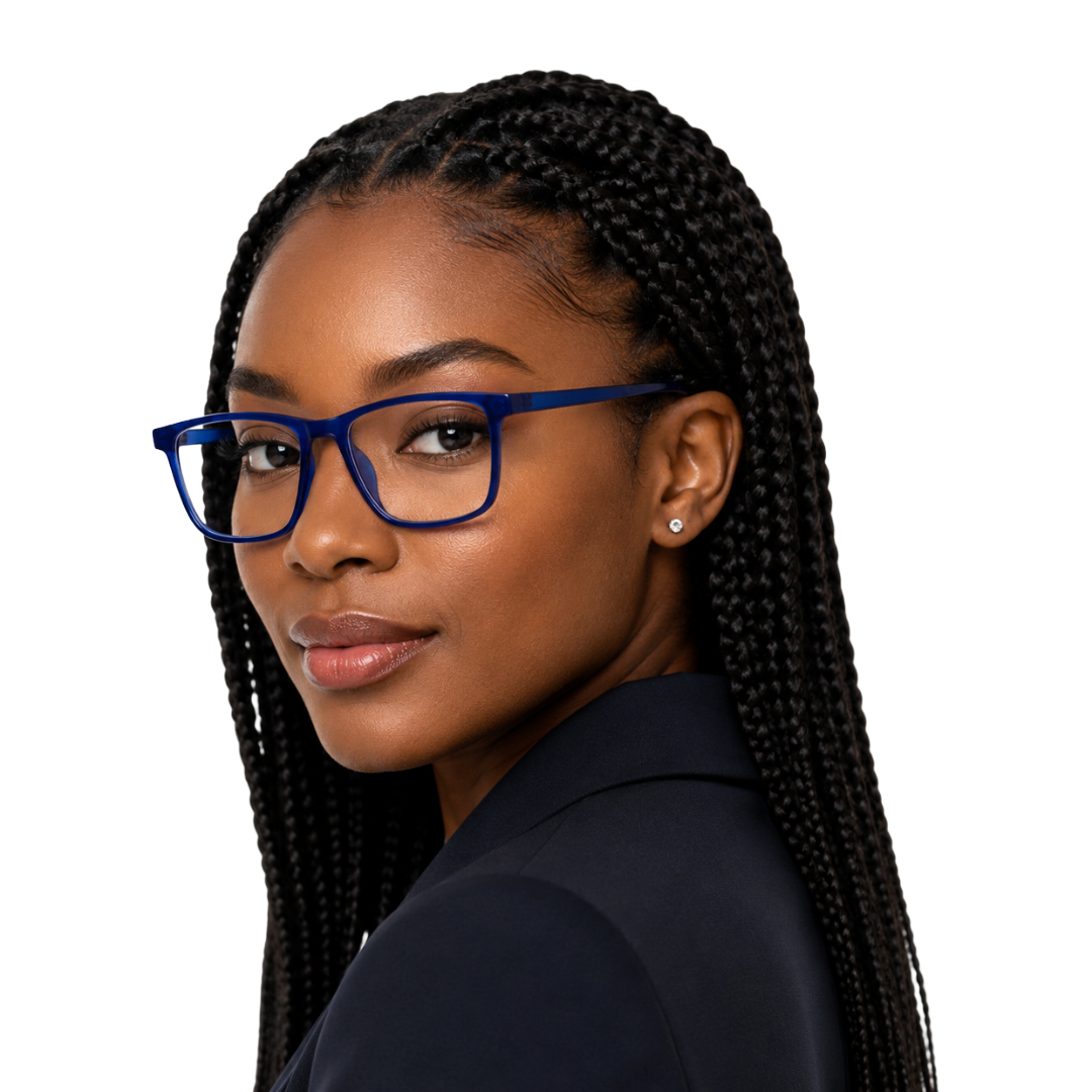 OS JJ 3253 Rectangle Eyeglasses – Lightweight Prescription Frames for Men & Women-80