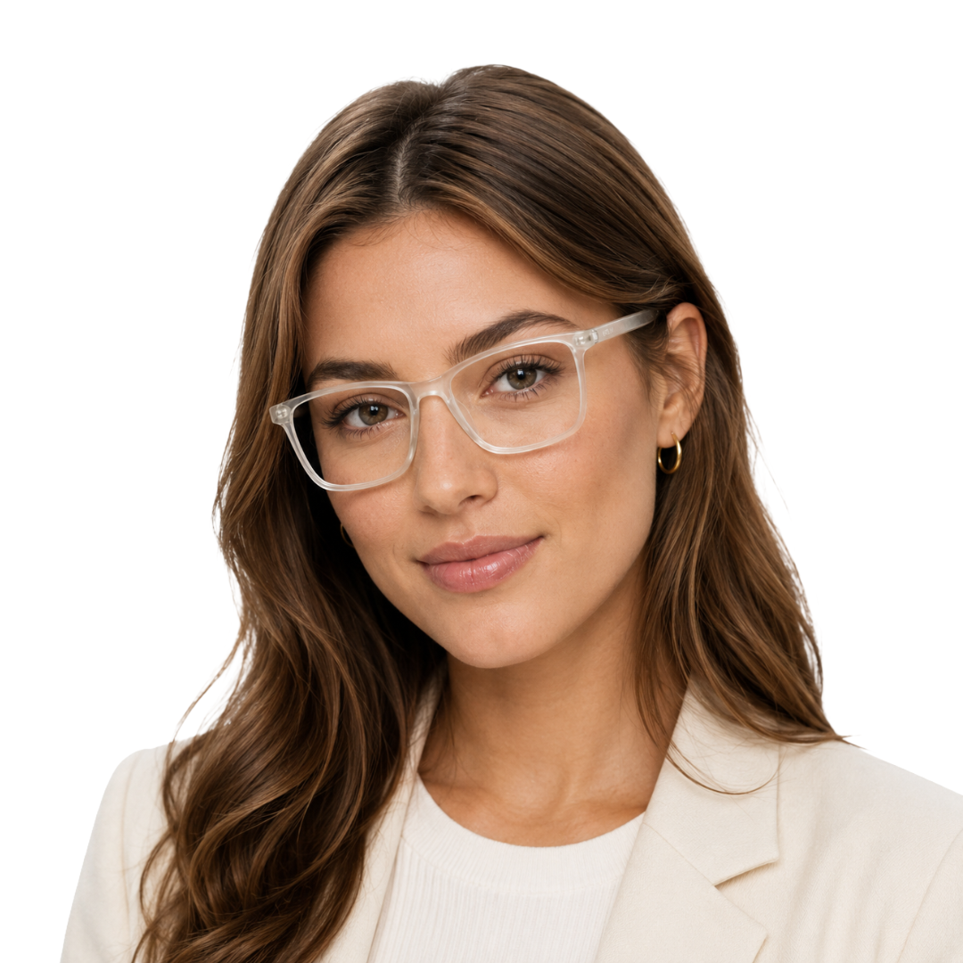 OS JJ 3253 Rectangle Eyeglasses – Lightweight Prescription Frames for Men & Women-zoom-33