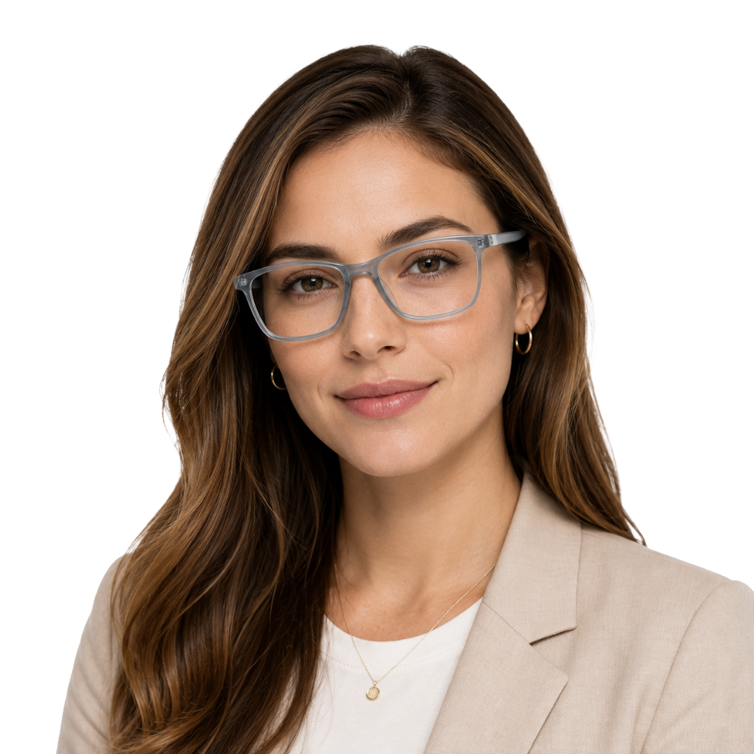 OS JJ 3253 Rectangle Eyeglasses – Lightweight Prescription Frames for Men & Women-6