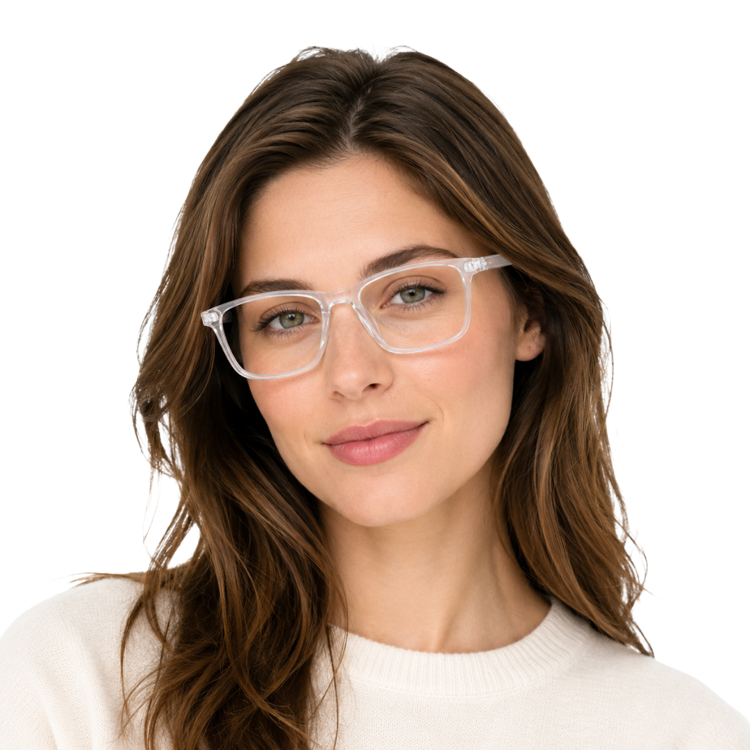 OS JJ 3253 Rectangle Eyeglasses – Lightweight Prescription Frames for Men & Women-zoom-105