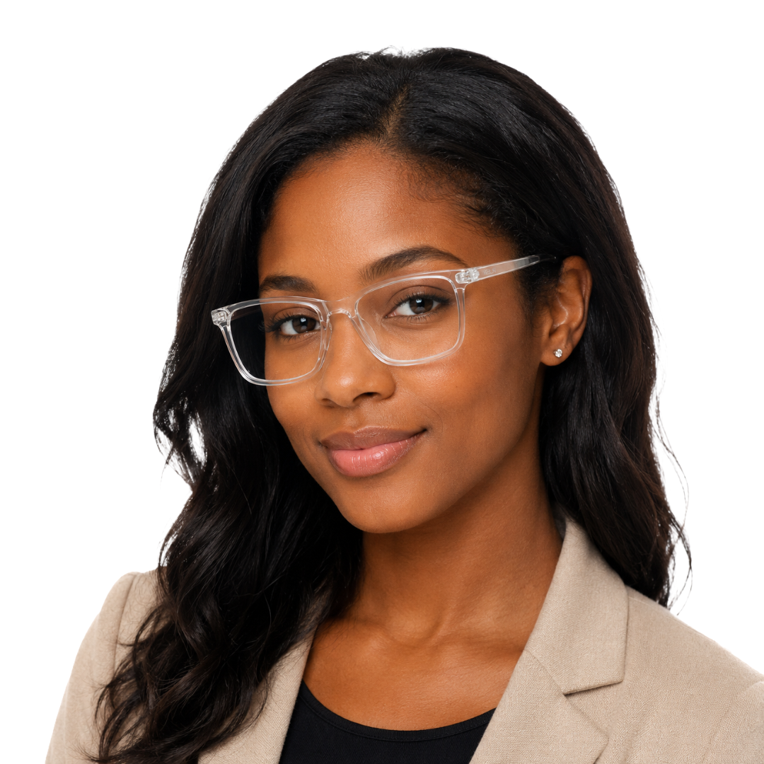 OS JJ 3253 Rectangle Eyeglasses – Lightweight Prescription Frames for Men & Women-zoom-107