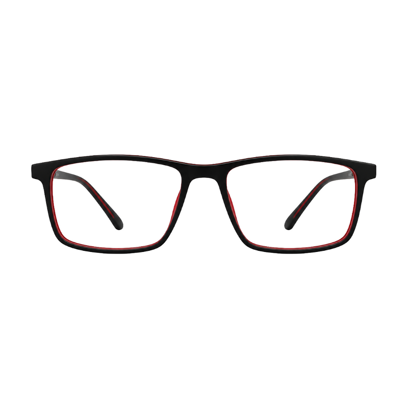 OS JJ 3254 Rectangular Eyeglasses – Prescription Frames for Men & Women-zoom-