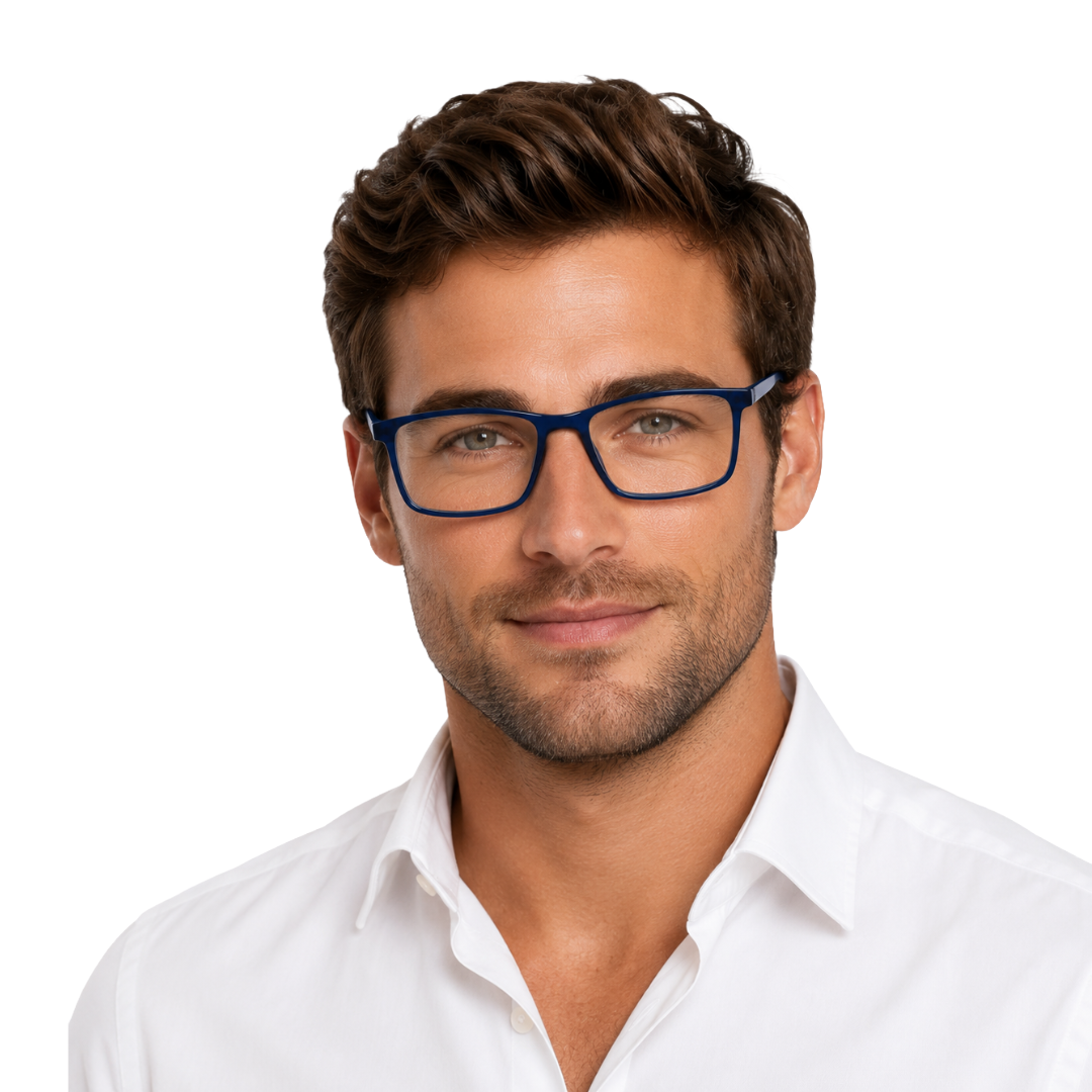 OS JJ 3254 Rectangular Eyeglasses – Prescription Frames for Men & Women-27