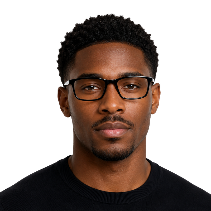OS JJ 3254 Rectangular Eyeglasses – Prescription Frames for Men & Women-zoom-