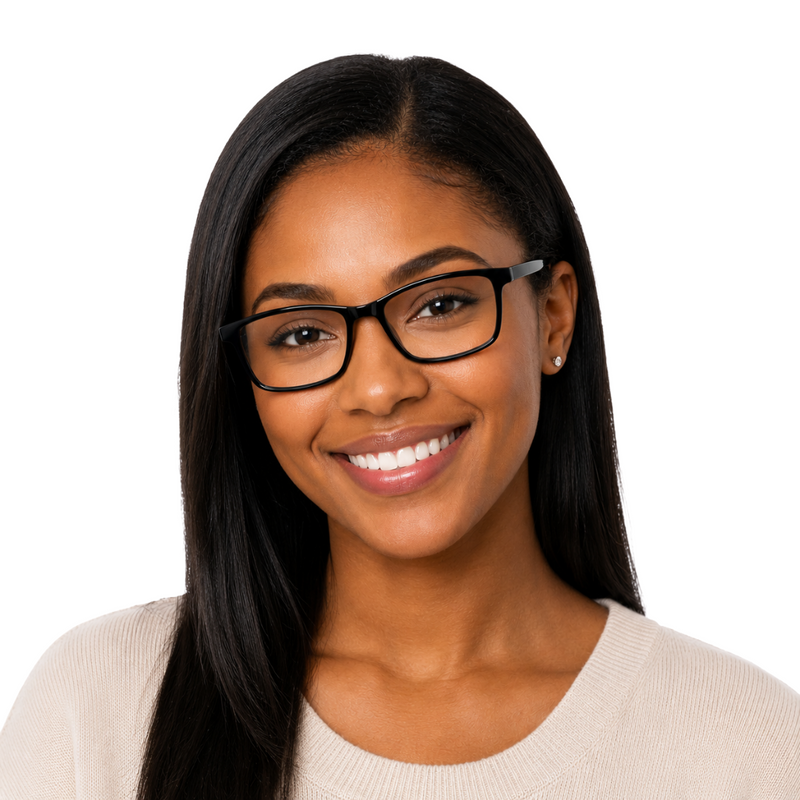 OS JJ 3254 Rectangular Eyeglasses – Prescription Frames for Men & Women-zoom-