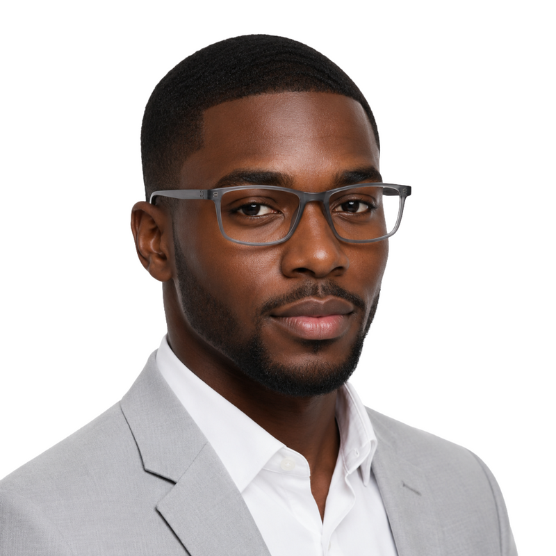OS JJ 3254 Rectangular Eyeglasses – Prescription Frames for Men & Women-zoom-