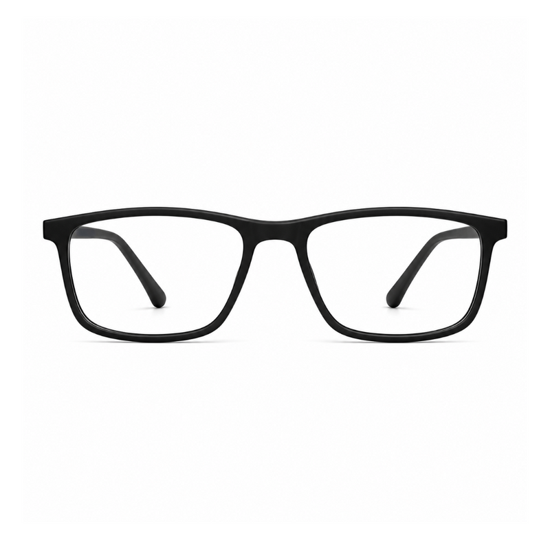 OS JJ 3254 Rectangular Eyeglasses – Prescription Frames for Men & Women-zoom-
