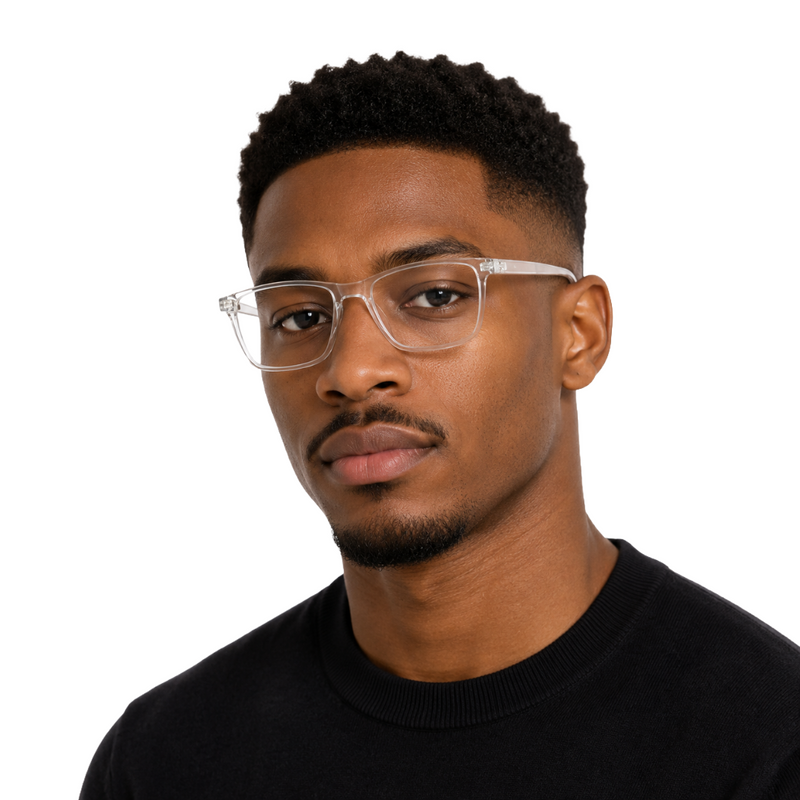 OS JJ 3254 Rectangular Eyeglasses – Prescription Frames for Men & Women-zoom-