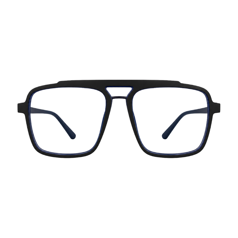 OS-JJ-3255 Square Aviator Optical Eyeglasses | Double Bridge Frame-zoom-