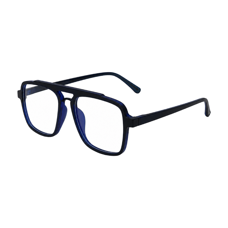 OS-JJ-3255 Square Aviator Optical Eyeglasses | Double Bridge Frame-zoom-