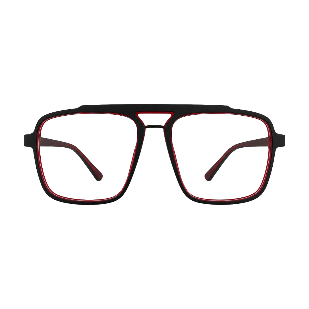 OS-JJ-3255 Square Aviator Optical Eyeglasses | Double Bridge Frame-zoom-28