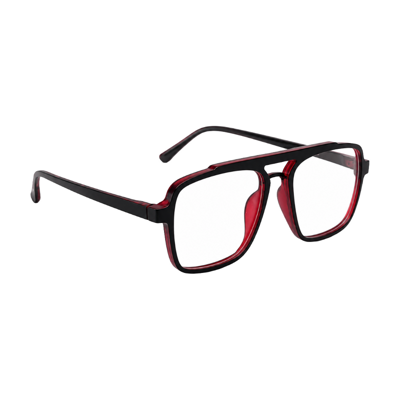 OS-JJ-3255 Square Aviator Optical Eyeglasses | Double Bridge Frame-zoom-