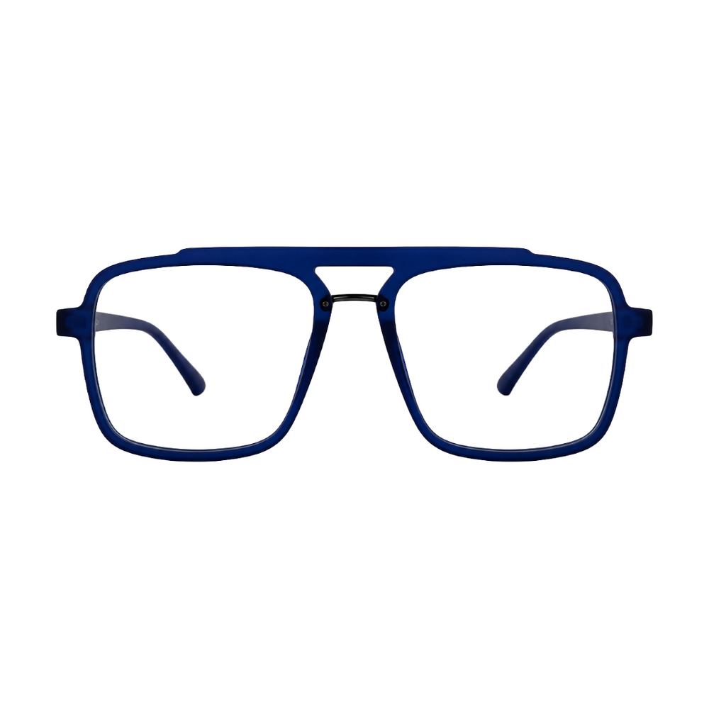 OS-JJ-3255 Square Aviator Optical Eyeglasses | Double Bridge Frame