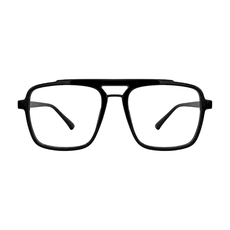 OS-JJ-3255 Square Aviator Optical Eyeglasses | Double Bridge Frame-zoom-