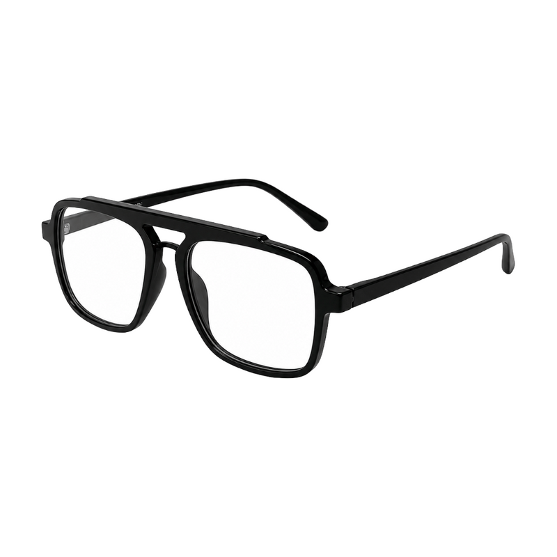 OS-JJ-3255 Square Aviator Optical Eyeglasses | Double Bridge Frame-zoom-