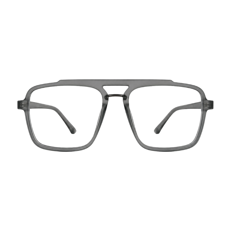 OS-JJ-3255 Square Aviator Optical Eyeglasses | Double Bridge Frame-zoom-