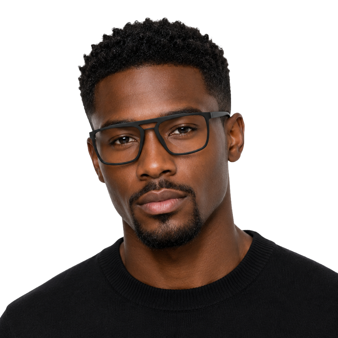 OS-JJ-3255 Square Aviator Optical Eyeglasses | Double Bridge Frame-54