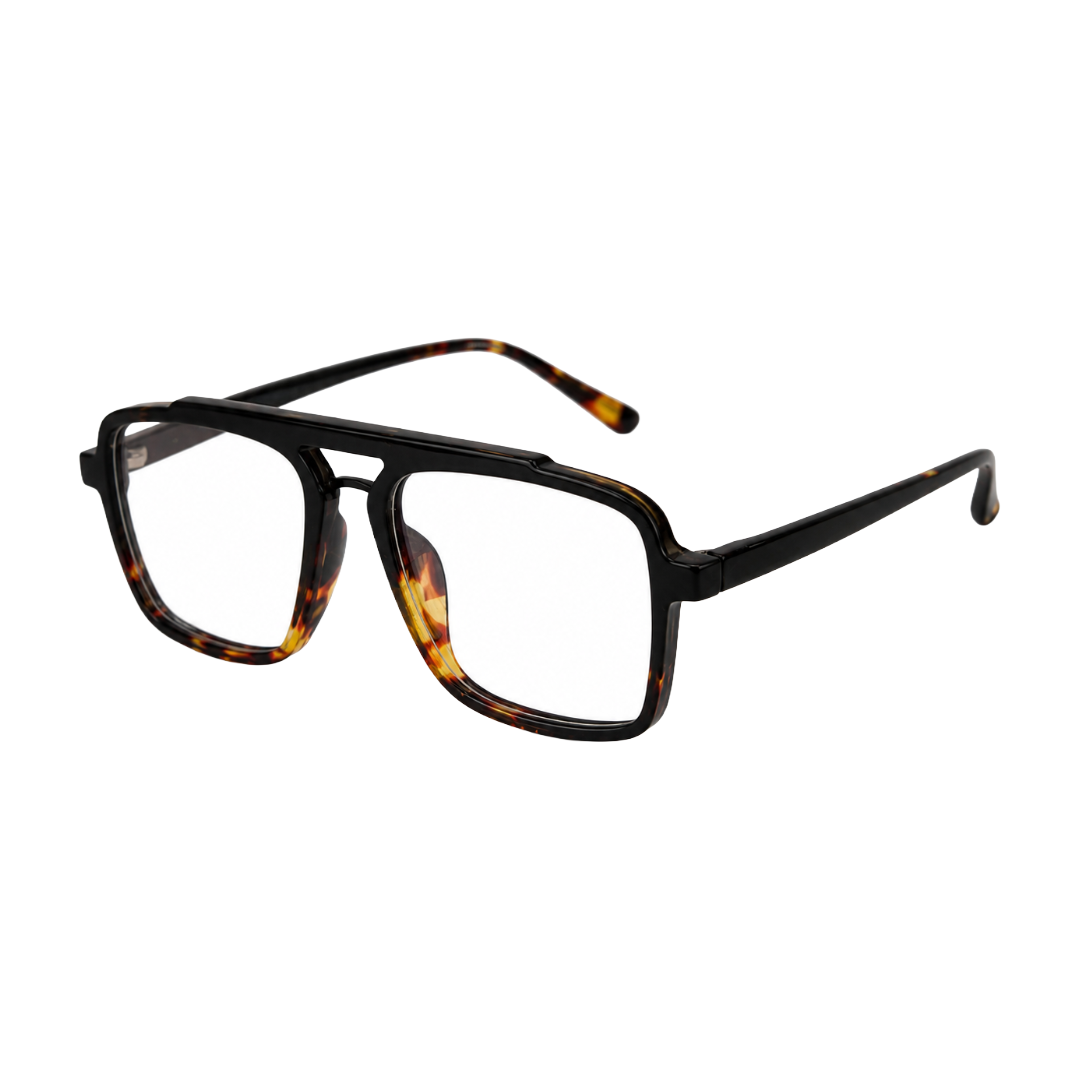 OS-JJ-3255 Square Aviator Optical Eyeglasses | Double Bridge Frame-zoom-56