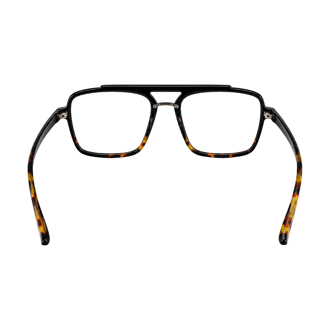 OS-JJ-3255 Square Aviator Optical Eyeglasses | Double Bridge Frame-58