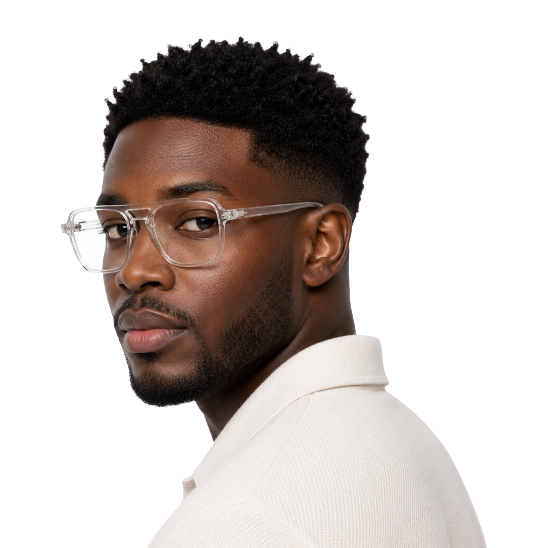 OS-JJ-3255 Square Aviator Optical Eyeglasses | Double Bridge Frame-zoom-81