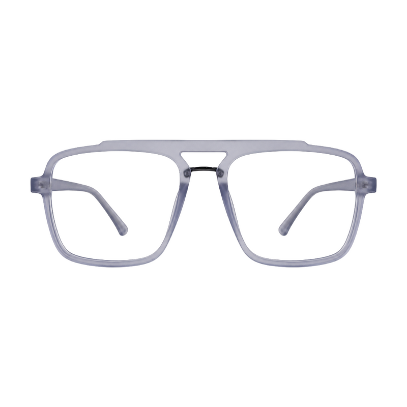 OS-JJ-3255 Square Aviator Optical Eyeglasses | Double Bridge Frame-zoom-