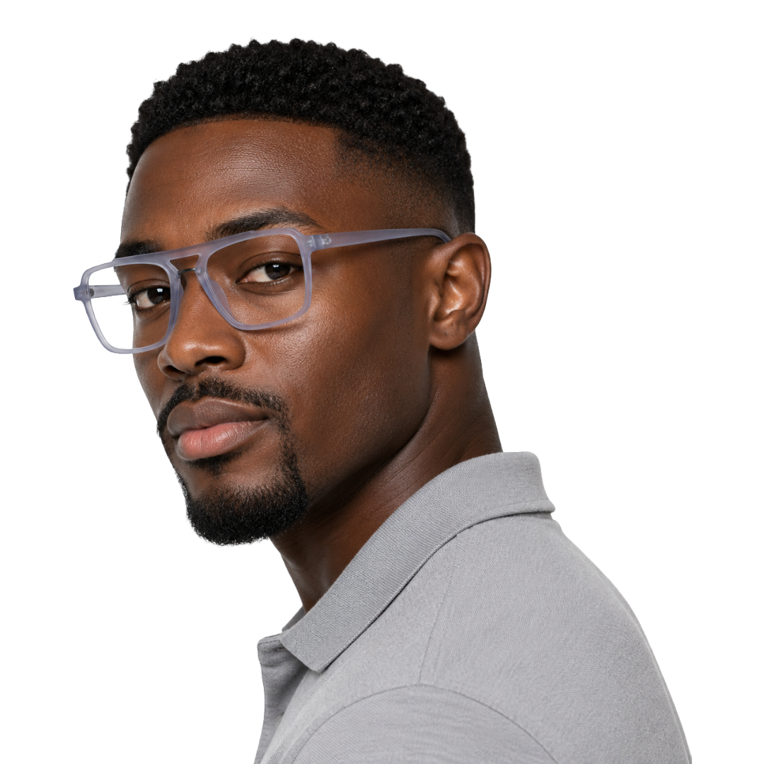 OS-JJ-3255 Square Aviator Optical Eyeglasses | Double Bridge Frame-17