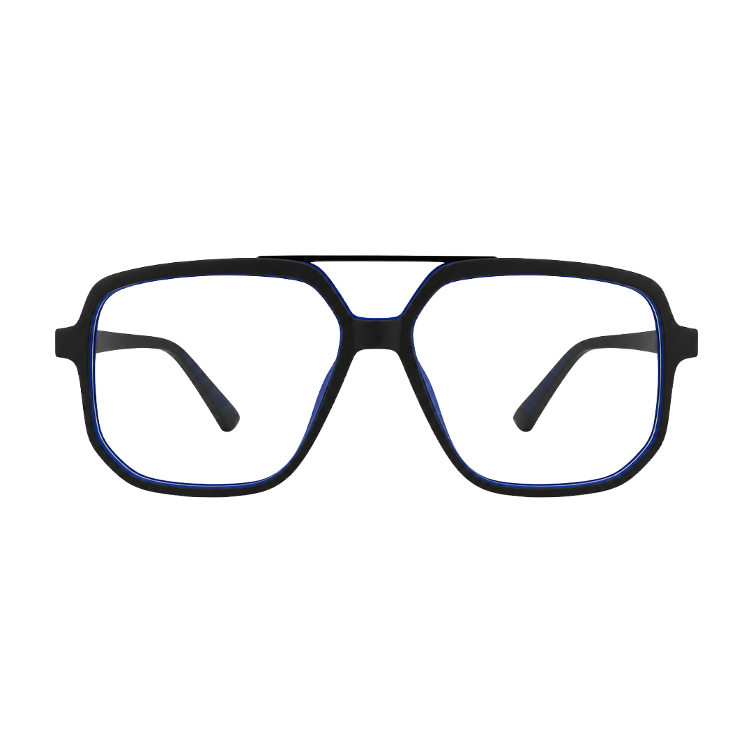 OS-JJ-3257 Square Aviator Optical Eyeglasses | Double Bridge Frame-zoom-10