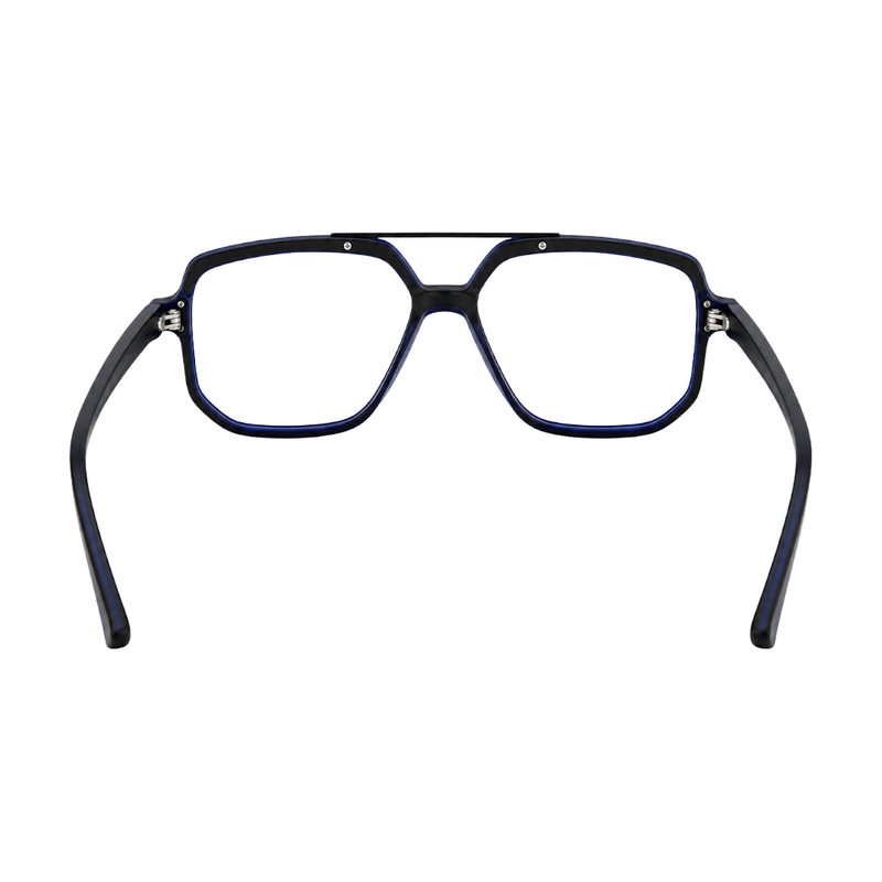 OS-JJ-3257 Square Aviator Optical Eyeglasses | Double Bridge Frame-zoom-