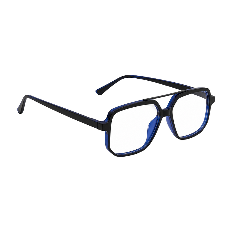 OS-JJ-3257 Square Aviator Optical Eyeglasses | Double Bridge Frame-zoom-