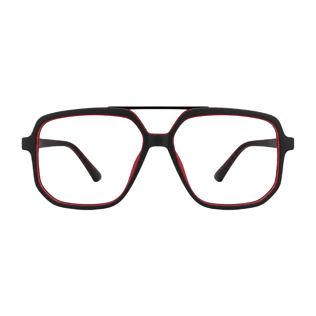 OS-JJ-3257 Square Aviator Optical Eyeglasses | Double Bridge Frame-zoom-19