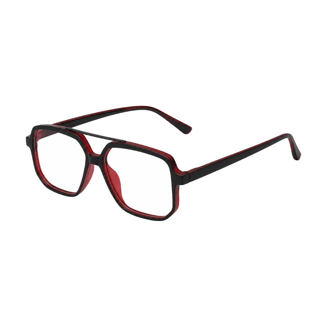 OS-JJ-3257 Square Aviator Optical Eyeglasses | Double Bridge Frame-20