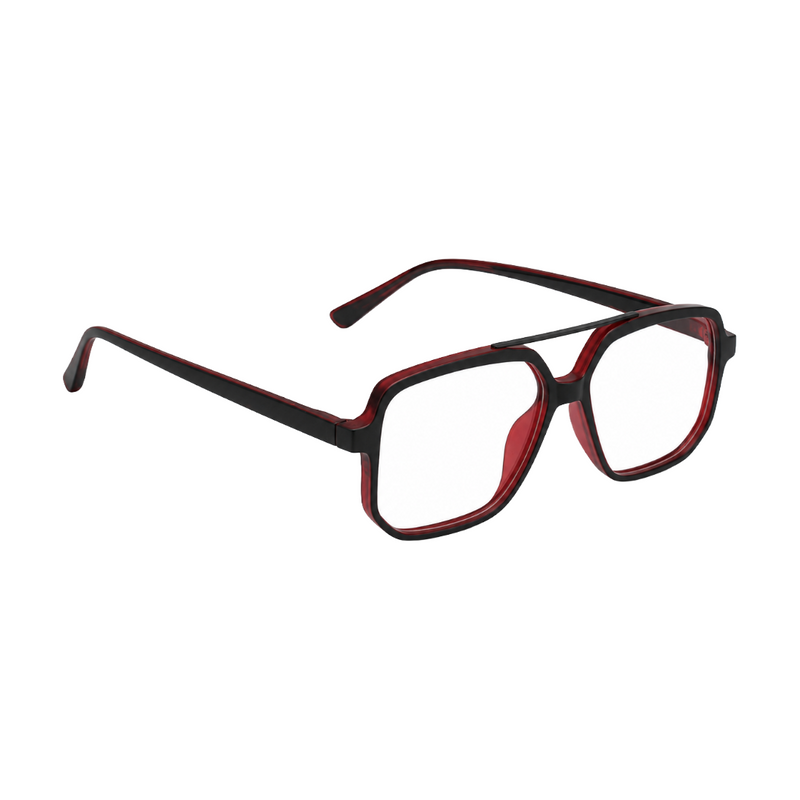 OS-JJ-3257 Square Aviator Optical Eyeglasses | Double Bridge Frame-zoom-