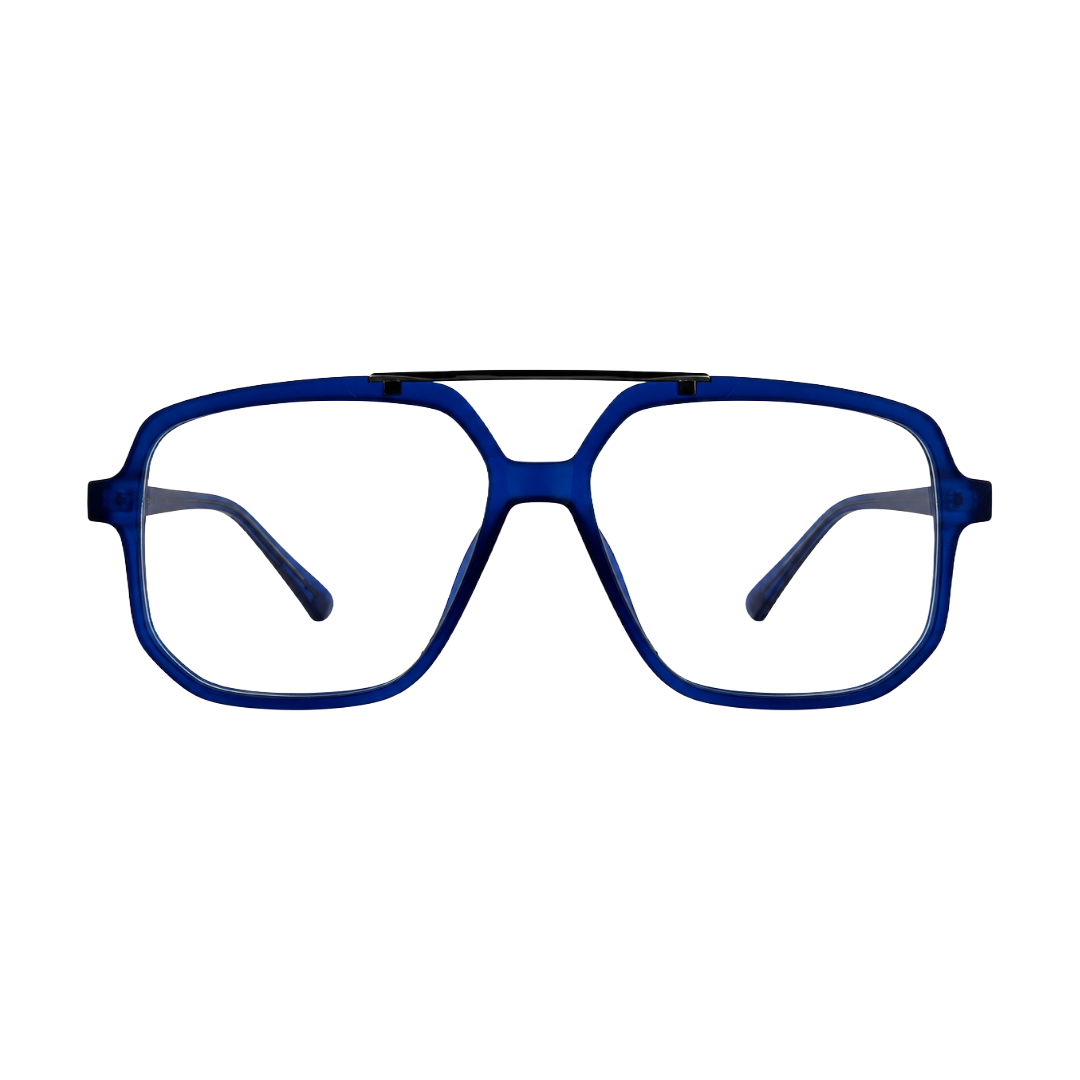 OS-JJ-3257 Square Aviator Optical Eyeglasses | Double Bridge Frame-zoom-46
