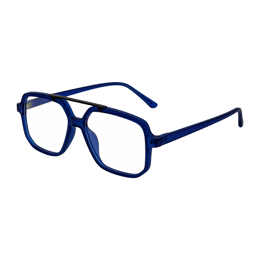 OS-JJ-3257 Square Aviator Optical Eyeglasses | Double Bridge Frame-zoom-47