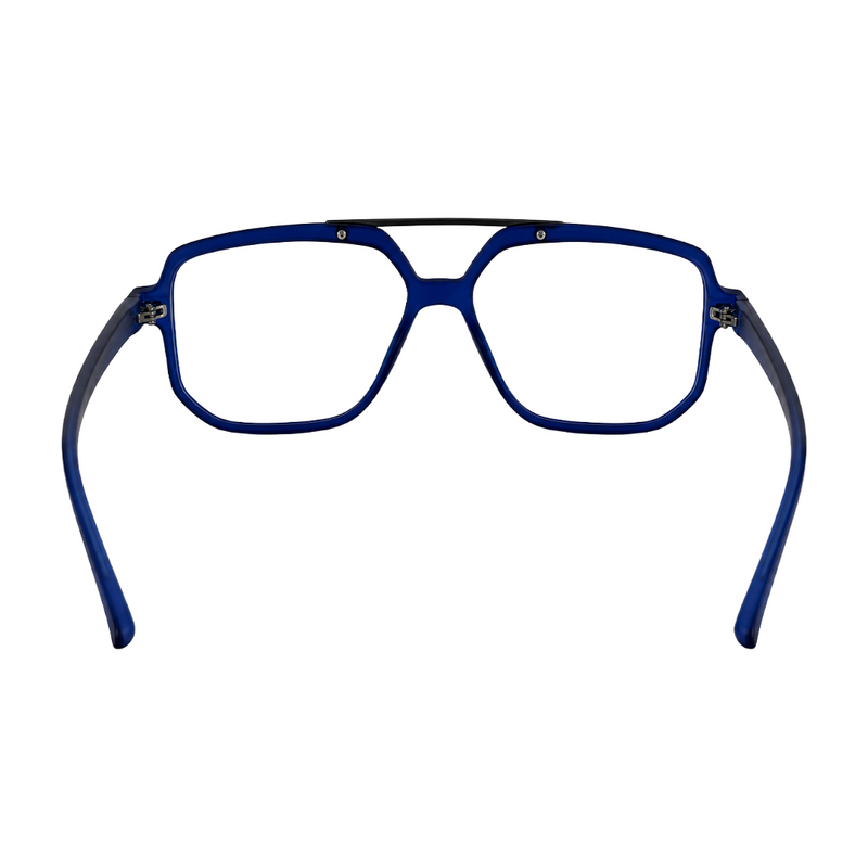 OS-JJ-3257 Square Aviator Optical Eyeglasses | Double Bridge Frame-zoom-